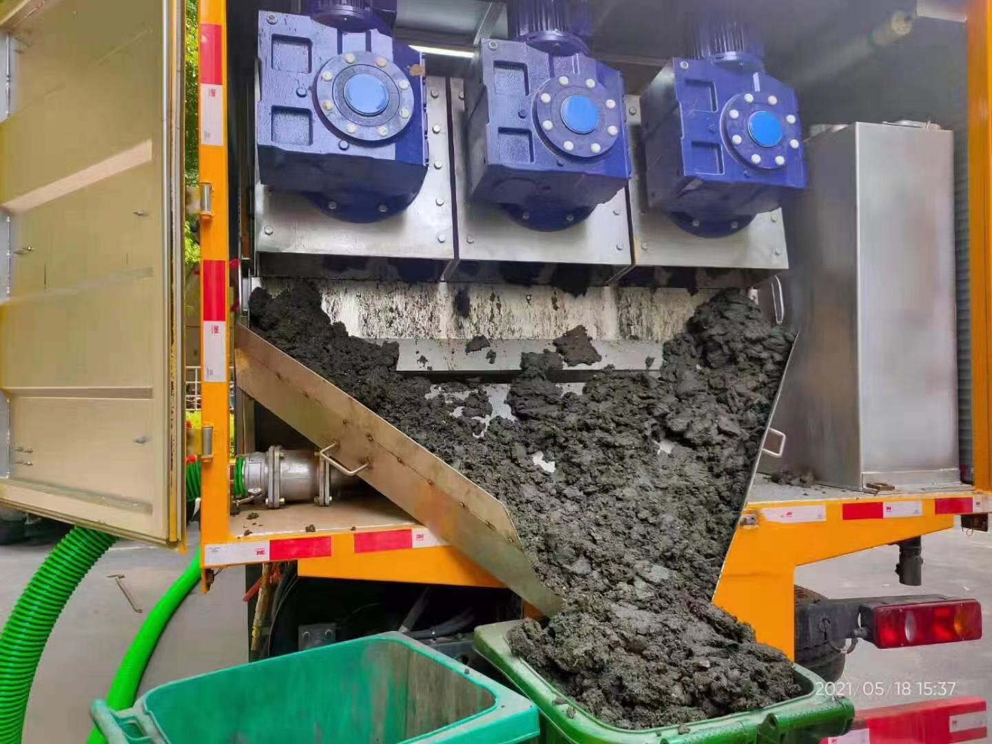 海棠湾镇化粪池清掏城市维护站-泥浆净化干湿分离处理